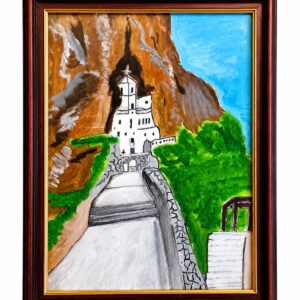 Akril na platnu: Manastir Ostrog